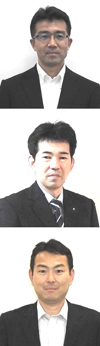 農中情報システム株式会社 企画部経営企画室 室長／開発五部 副部長／人事部 部長代理町田　幸治 氏／重　信之 氏／櫻井　茂芳 氏